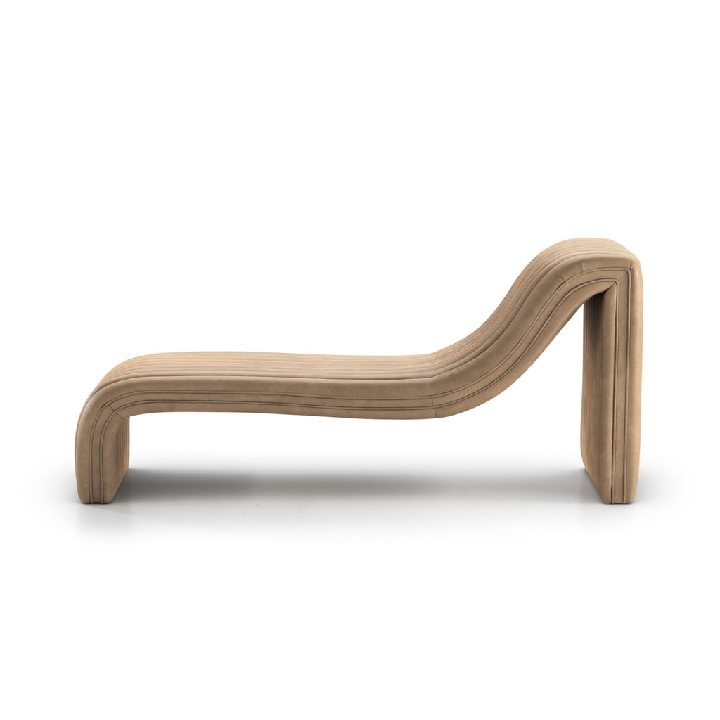 Channeled Linear Chaise
