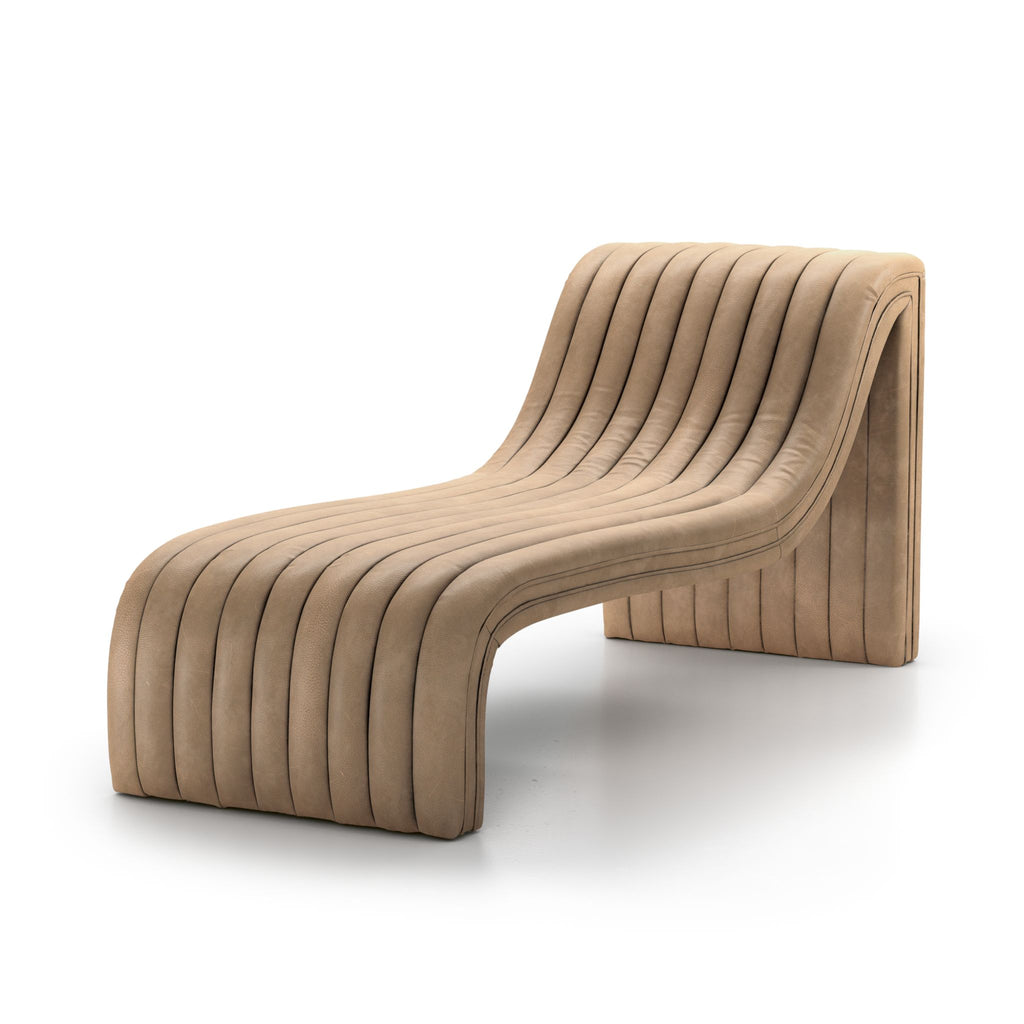 Channeled Linear Chaise