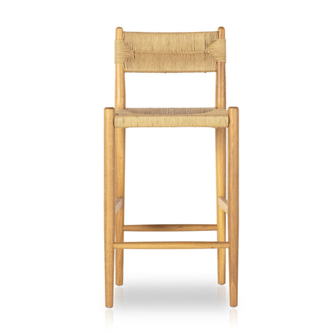 Bar + Counter Stool, Streamlined Woven Oak