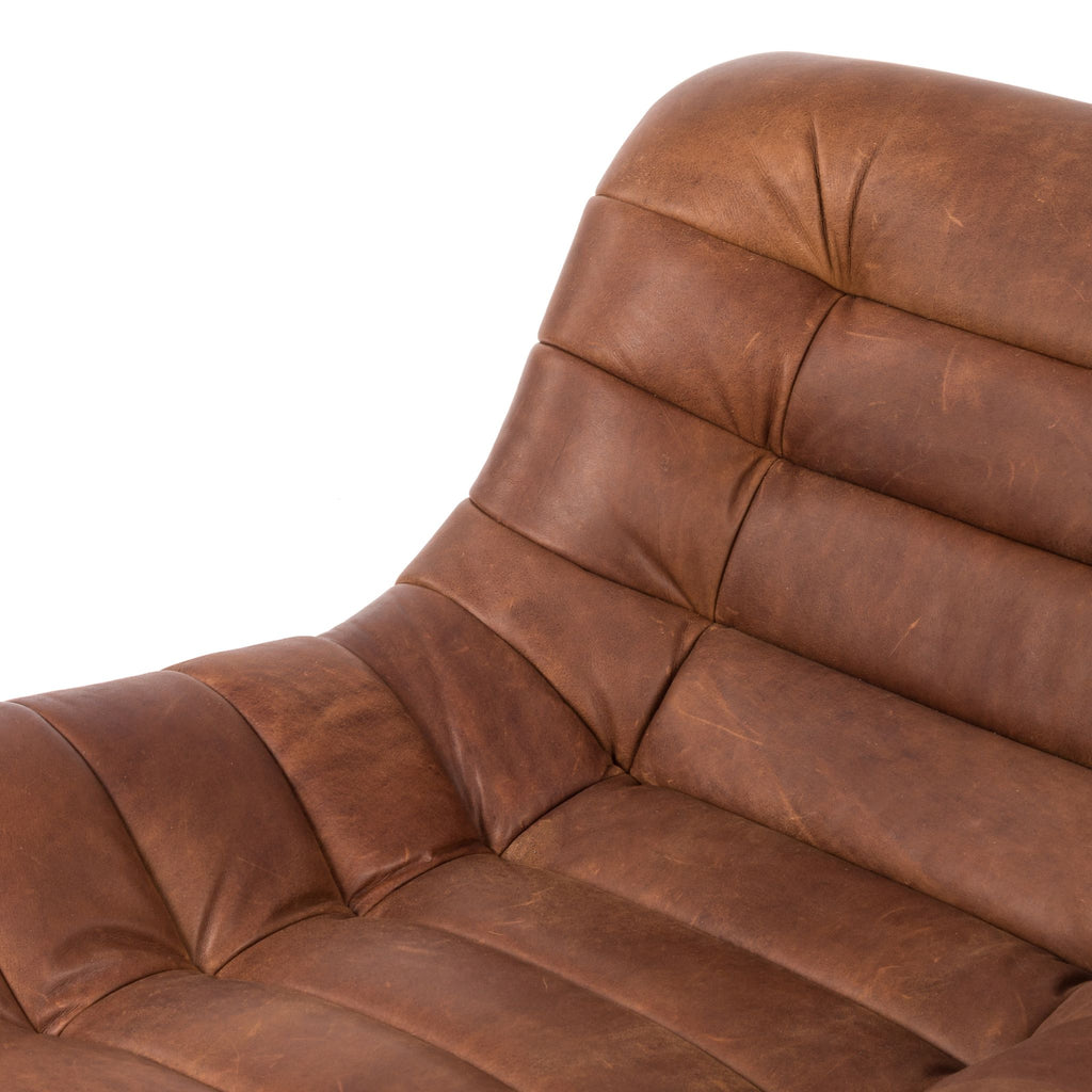 Felix Leather Swivel Chair