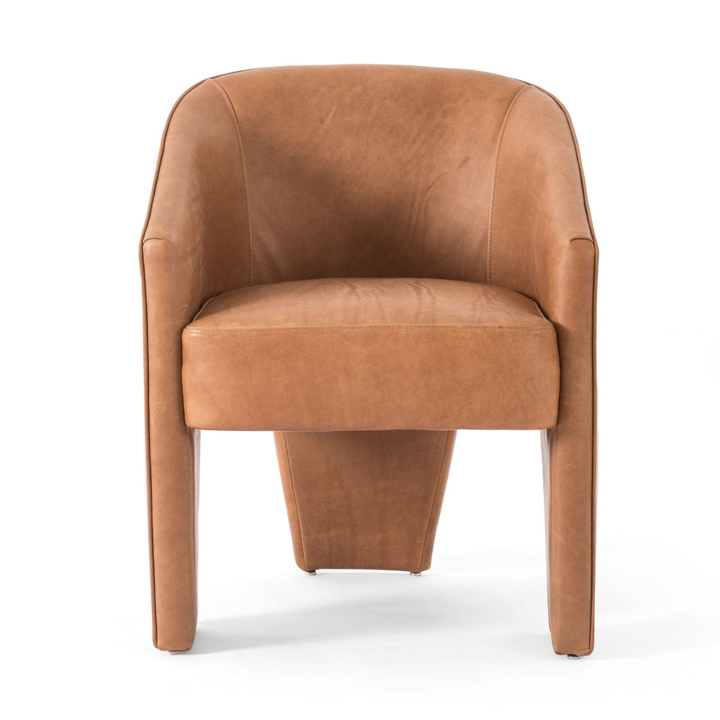 Flynn Dining Chair, Leather