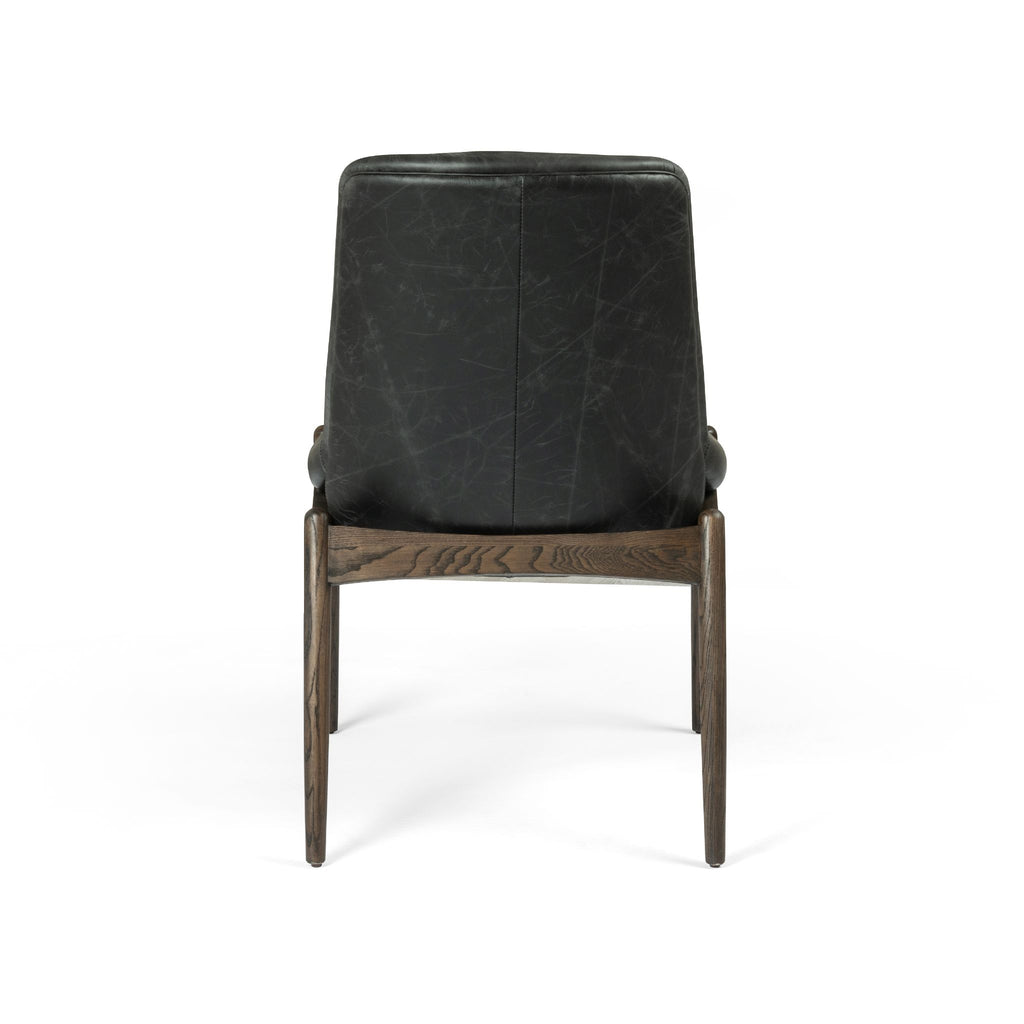 Magnolia Dining Chair, Leather Durango Smoke