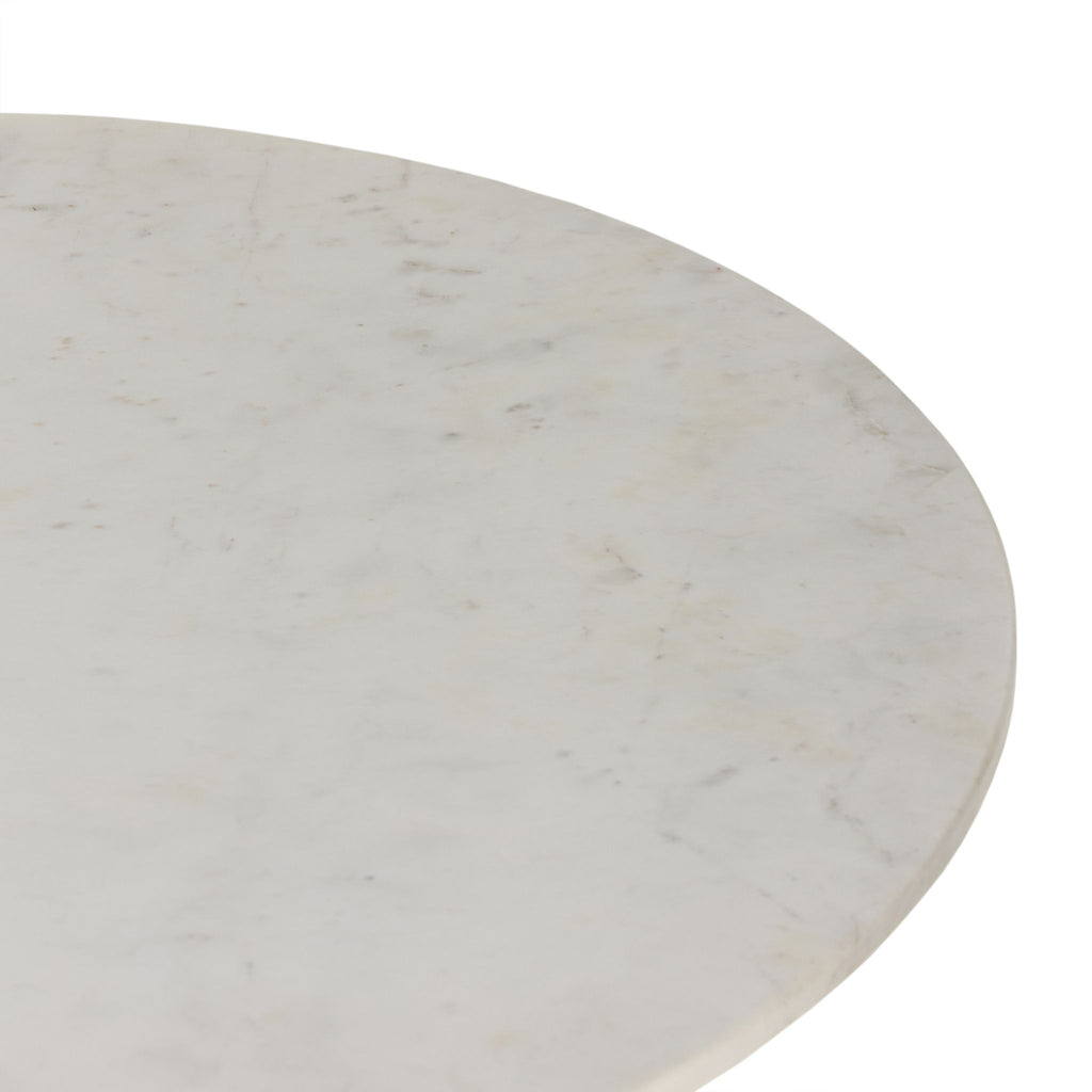 Marble Topped Tulip Coffee Table