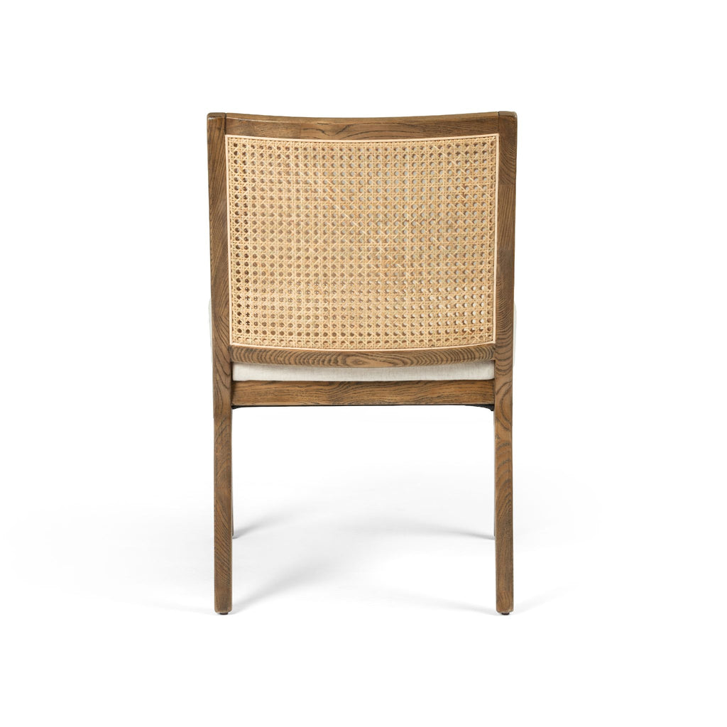 Natural Cane Armless Dining Chair