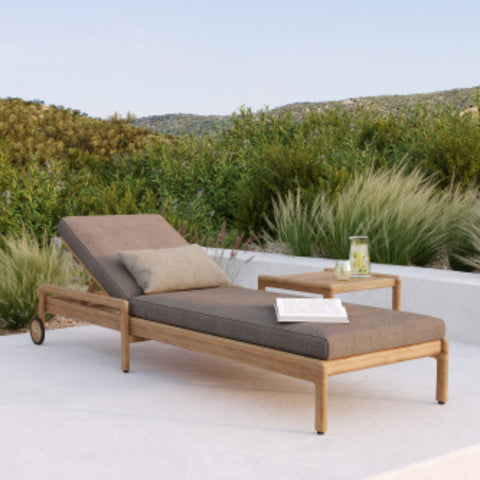 Outdoor Cushion, Oat Boucle