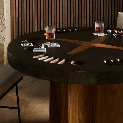 Handcrafted Artisan Poker Table
