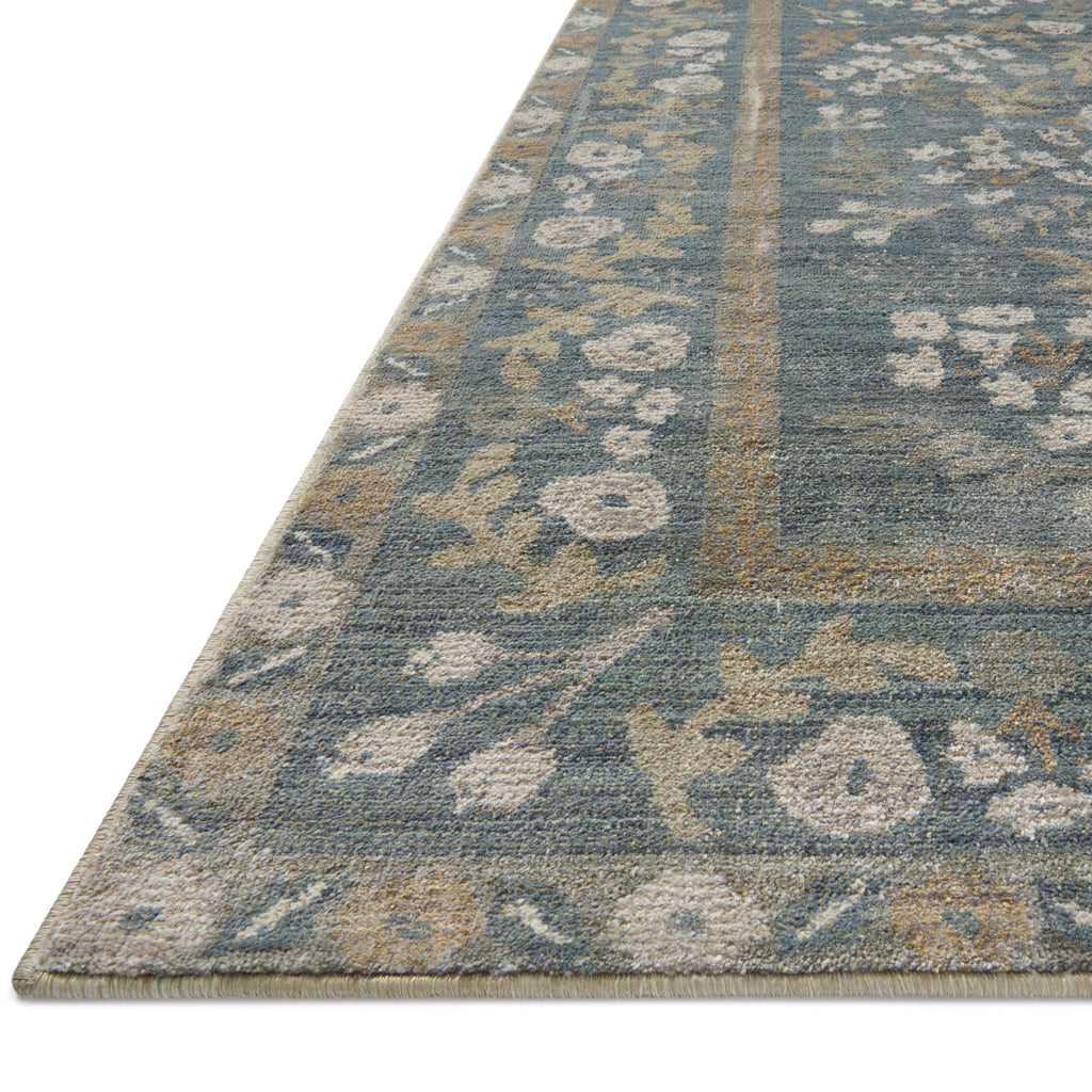 Rifle Paper Rug, Fiore Florence Slate Sage