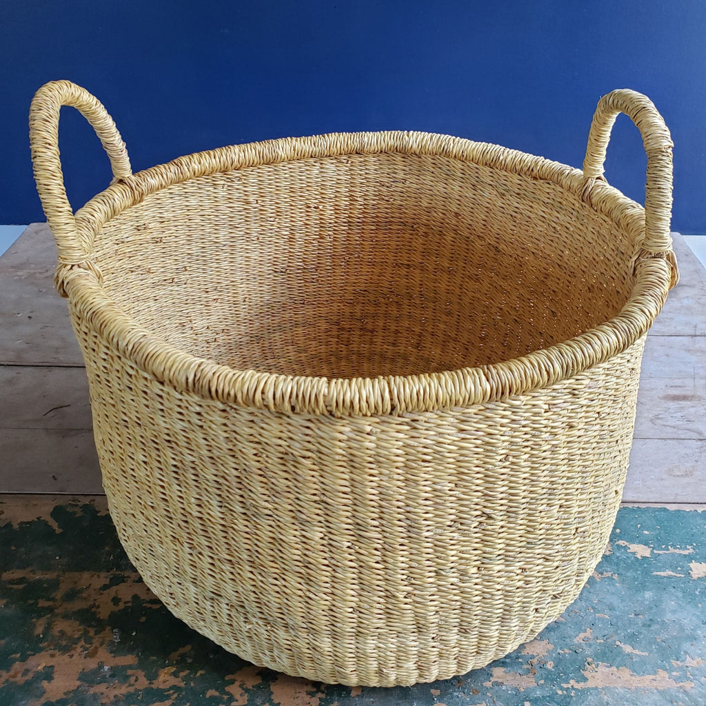 Round Accra Storage Basket, Medium