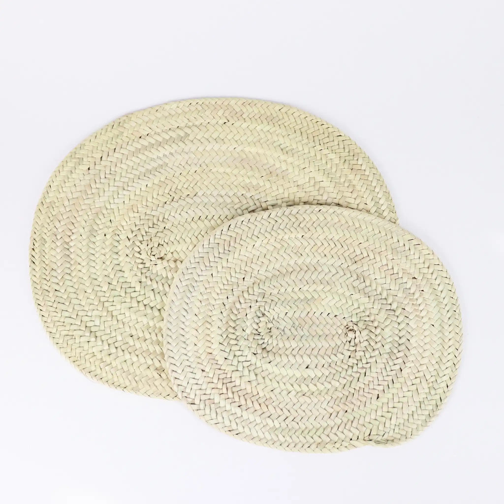 Straw Oval Placemat