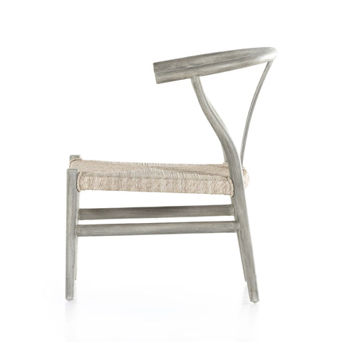 Wishbone Weathered Grey Teak Accent Chair