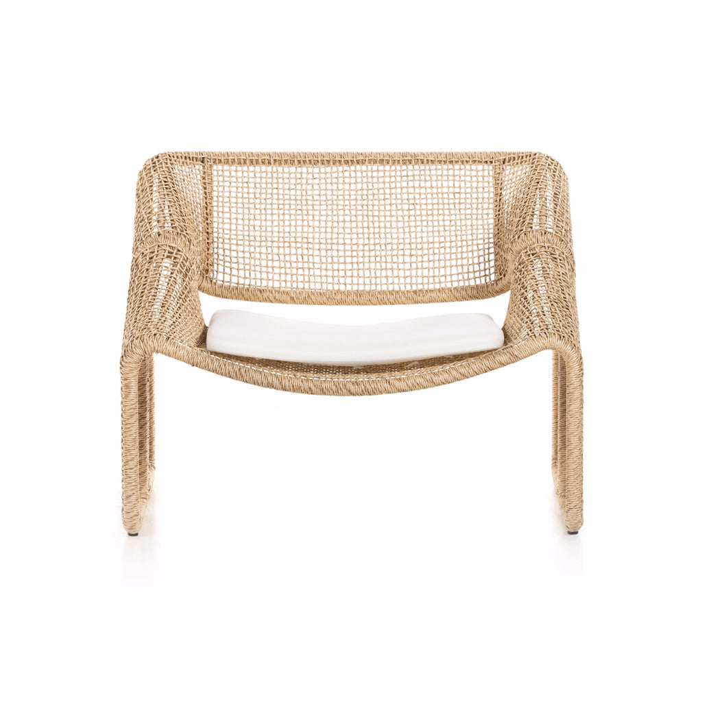 Natural Woven Outdoor Chair