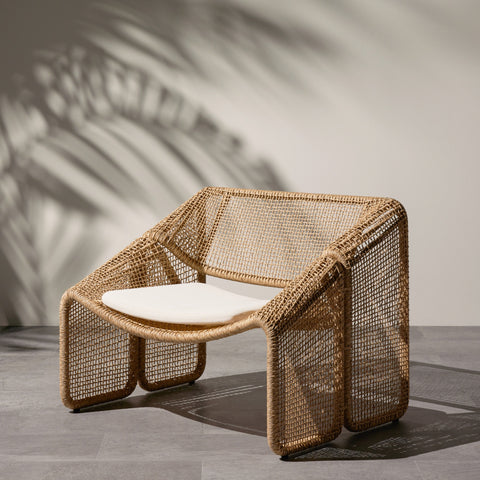 Natural Woven Outdoor Chair
