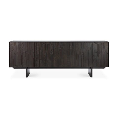 Teak Mosaic Sideboard Delivered to you Sooner