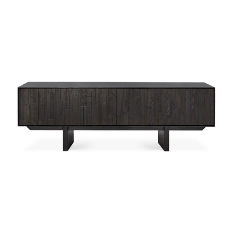 Teak Mosaic TV Cupboard Delivered to you Sooner