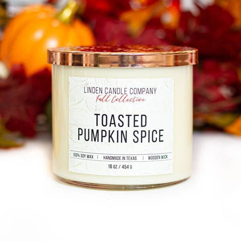 Toasted Pumpkin Spice 16oz Soy Candle