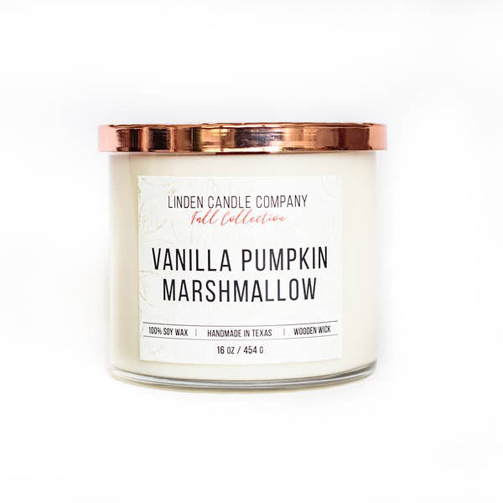 Vanilla Pumpkin Marshmallow 16oz Soy Candle