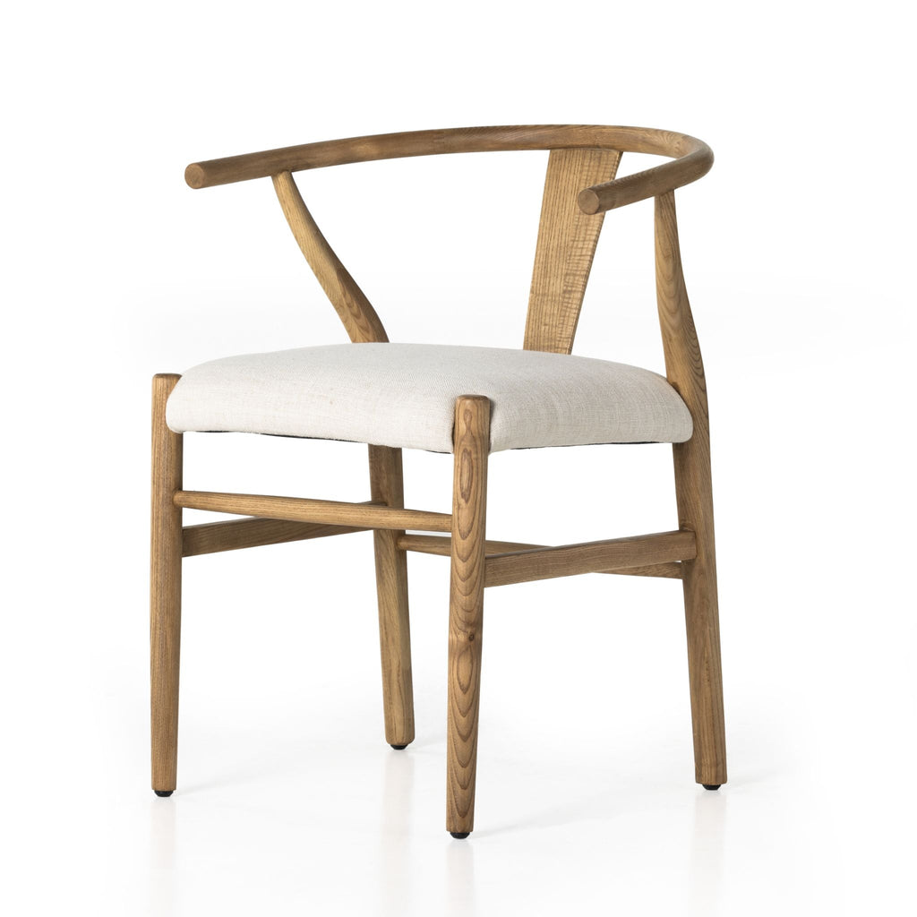 Wishbone Dining Chair, Performance Flax Linen - Sage InteriorsFHDining Chair