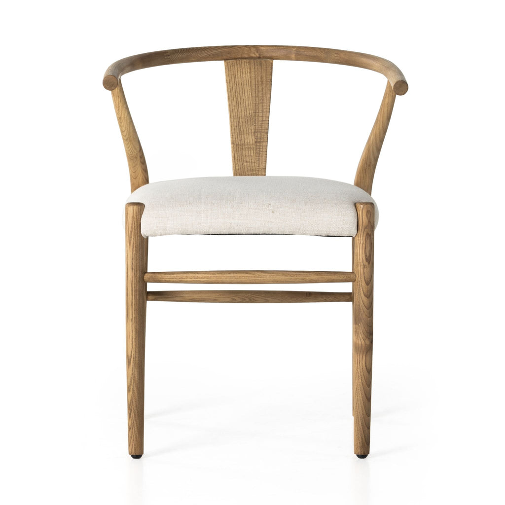 Wishbone Dining Chair, Performance Flax Linen - Sage InteriorsFHDining Chair