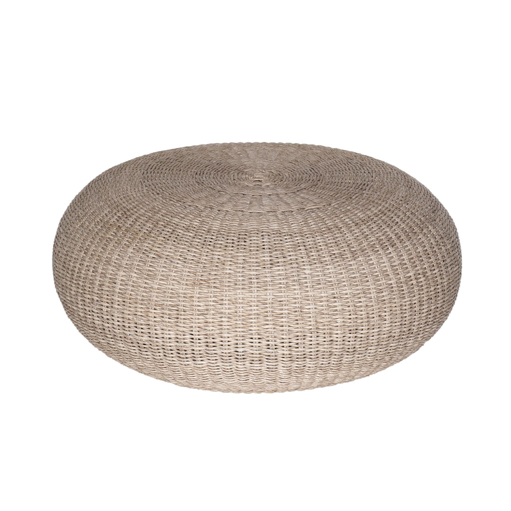 Woven Wicker Round Coffee Table